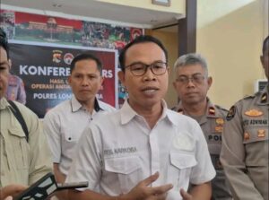 Foto : Kasat Resnarkoba Polres Lombok Utara, AKP I Nyoman Diana Mahardika,