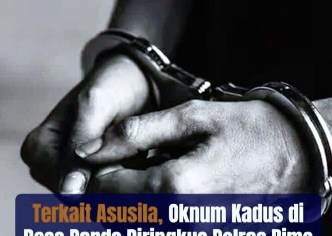 Terungkap! Dugaan Asusila 8 Tahun di Desa Panda, Pria 35 Tahun Diamankan Polisi